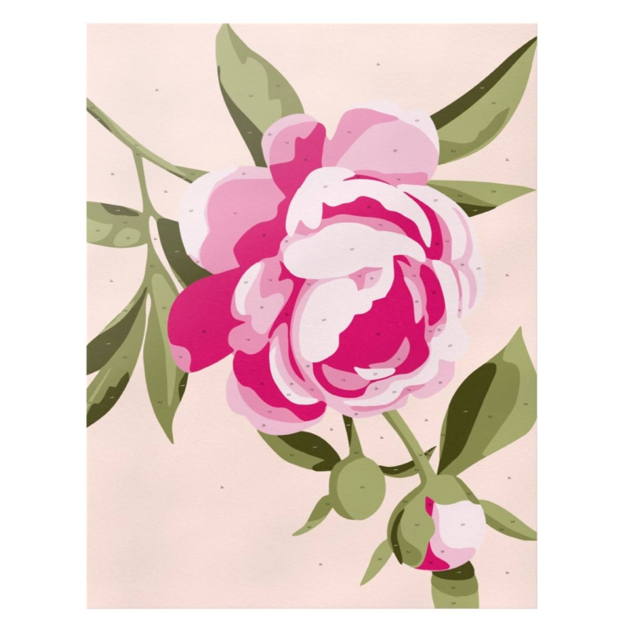 Arteza® Floral Paint by Numbers Kit